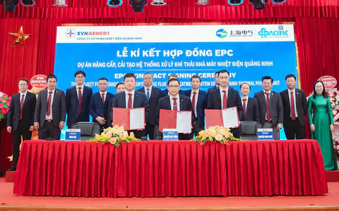 Nhiệt điện Quảng Ninh ký hợp đồng EPC hơn 3.200 tỷ đồng nâng cấp hệ thống xử lý khí thải