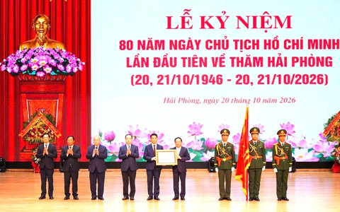 Hải Phòng: Kỷ niệm 80 năm ngày Bác Hồ về thăm, đón nhận Huân chương Lao động hạng Nhất