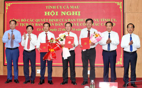 Sở Xây dựng tỉnh Cà Mau có tân Giám đốc