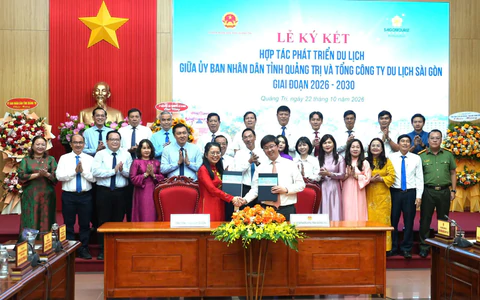 Quảng Trị bắt tay "ông lớn" Saigontourist, chuẩn bị cho Năm du lịch quốc gia 2027