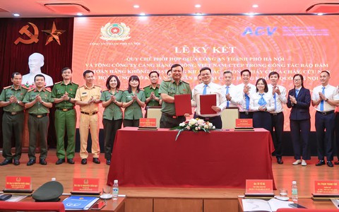 Tăng cường phối hợp liên ngành, giữ vững an ninh, an toàn tại cửa ngõ hàng không Thủ đô