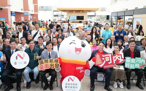 Vietjet khai trương đường bay thẳng Hà Nội - Đài Nam, tiếp tục mở rộng mạng bay quốc tế