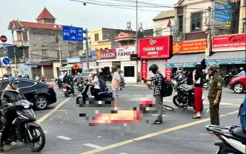 Hải Phòng: Nữ sinh đi xe đạp tử vong thương tâm sau va chạm với xe tải trên quốc lộ 10