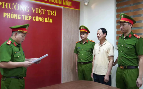 Phú Thọ: Bắt tạm giam thêm bị can trong vụ khai thác đất trái phép tại Hợp Kim