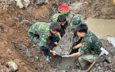Cà Mau: Tìm thấy thêm 3 hài cốt liệt sĩ tại Nghĩa trang tạm Tân Bằng