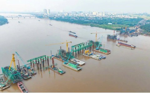 Loạt cây cầu lớn cùng tăng tốc, Hà Nội mở rộng không gian phát triển