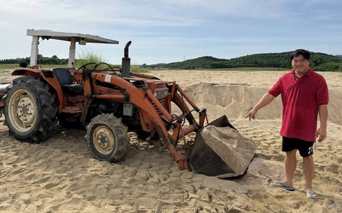 Đà Nẵng: Khởi tố đối tượng khai thác trái phép hơn 1.700m³ cát