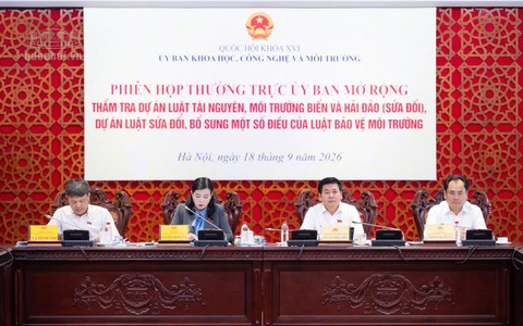 Năm nhóm nội dung chính sửa đổi, bổ sung một số điều của Luật Bảo vệ môi trường