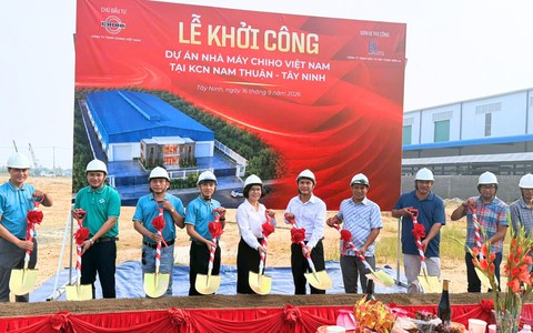 Cơ khí Chí Hướng khởi công nhà máy CHIHO Việt Nam 4.000m2 tại Tây Ninh