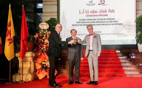 Lễ kỷ niệm 30 năm vun đắp tình hữu nghị Việt Nam và Wallonie-Bruxelles
