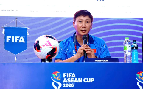 HLV Kim Sang-sik tự tin cùng đội tuyển Việt Nam chinh phục FIFA ASEAN Cup 2026