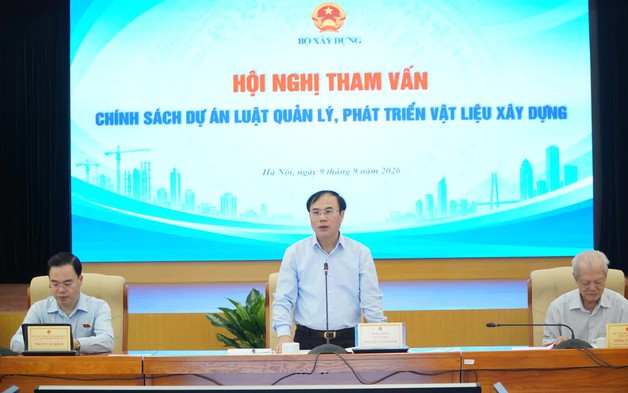 Bộ Xây dựng tham vấn chính sách Luật Quản lý, phát triển vật liệu xây dựng
