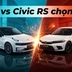 So sánh Lynk & Co 03 bản thường và Honda Civic RS