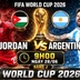 Nhận định, dự đoán tỷ số Jordan vs Argentina (9h ngày 28/6), bảng J World Cup 2026
