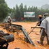 Nhiều đoạn đường ở phía tây TP Huế tiếp tục sạt lở taluy, ngập cục bộ