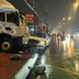 TP.HCM: Xe Mercedes tông nhiều xe máy chạy cùng chiều, 1 người tử vong