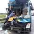 Xe khách va chạm xe đầu kéo trên cao tốc qua Hà Tĩnh, 5 người bị thương, giao thông ùn tắc