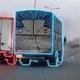 Hai xe tải lạng lách, “đấu võ” trên cao tốc Pháp Vân - Cầu Giẽ
